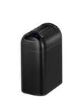 EKO Astro 10L / 2.6 Gallon Slim Sensor Trash Can with Soft-Close Butterfly Lid-Matte Black