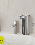 EKO Aroma Smart Liquid Soap Dispenser - Stainless Steel – Dimensions