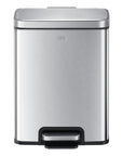Madison Step Can With Liner - 6L / 1.6 Gal - Stainless Steel