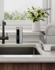 EKO Aroma Pro 13.5 fl oz Touchless Automatic Liquid Soap Dispenser-Chrome Metallic – Kitchen Sink
