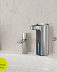 EKO Aroma Smart Foaming Soap Dispenser - Stainless Steel – Dimensions