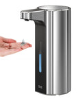 EKO Aroma Pro 13.5 fl oz Touchless Automatic Liquid Soap Dispenser-Chrome Metallic