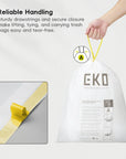 EKO Code A - 1.6 Gallon Easy-Dispense Roll Trash Bag - 80 Count (3-6L) – Reliable Handling