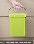 Puro Compost Bin with Lid - Lime 3L / 0.79 Gal