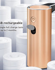 EKO Deluxe Aroma Smart Liquid Soap Dispenser - Rose Gold – USB-rechargeable