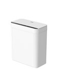 EKO Brio 10L / 2.6 Gallon in White Compact Design Motion Sensor Trash Can