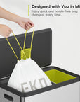 EKO Code E - 8 Gallon Easy-Dispense Roll Trash Bag - 80 Count (30.3-36L) – Designed with You in Mind