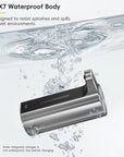 EKO Aroma Pro 13.5 fl oz Touchless Automatic Liquid Soap Dispenser-Stainless Steel – IPX7 Waterproof Body