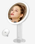 EKO iMira Ultra Clear 8" Sensor Mirror - White 1X/5X – Lipstick