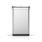 Nova Motion Sensor & Recycling Trash Can, Stainless Steel