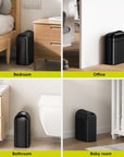 Astro Slim Sensor Trash Can with Butterfly Lid 10 L / 2.6 Gal