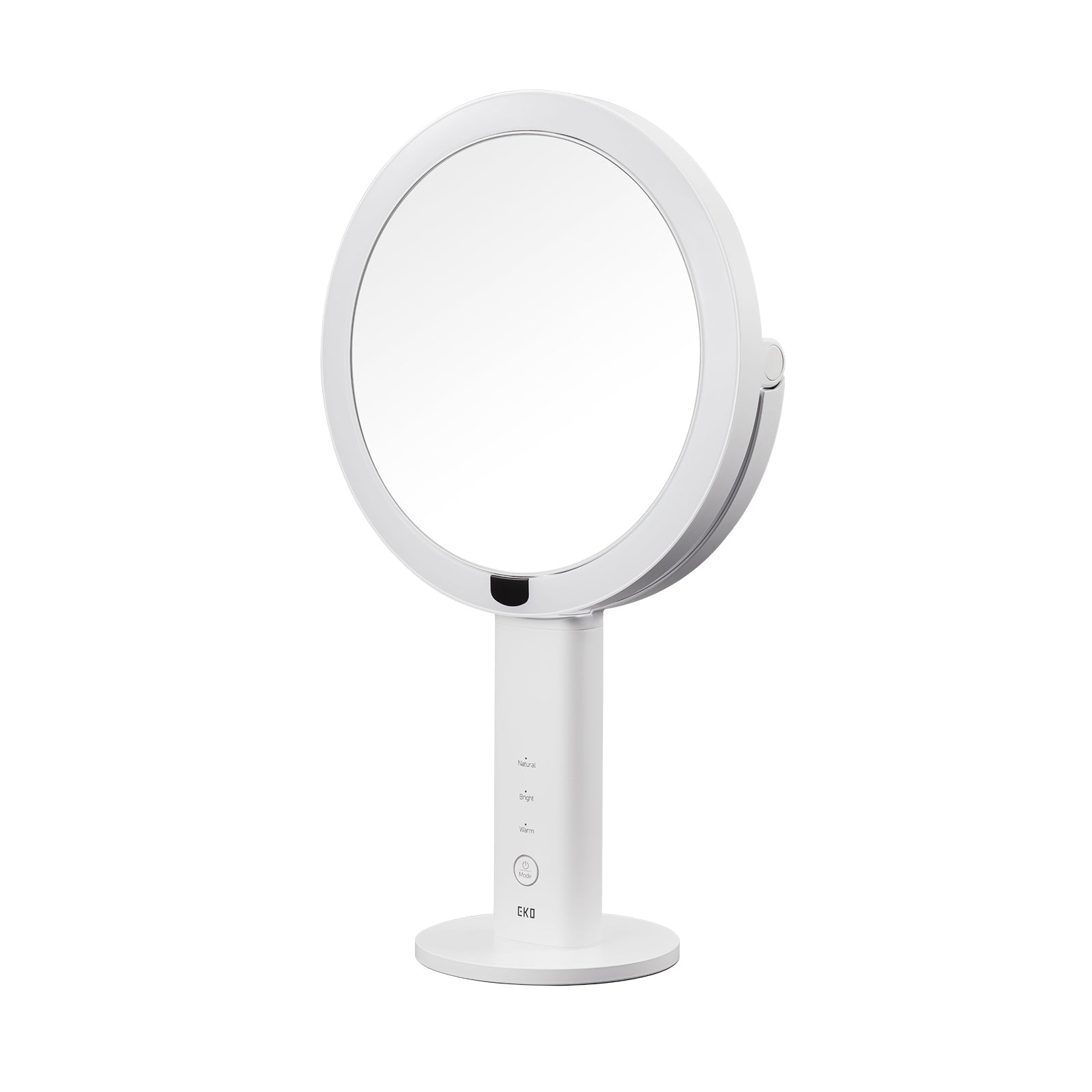 EKO iMira Pro 8" 1X/5X Double Sided Sensor Mirror - Pearl White