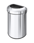 Urban 21 Gallon Semi-Round Open Top Waste Bin, 80L