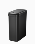 Morandi Slim Bathroom Trash Can - 10L /2.6 Gallon -Black