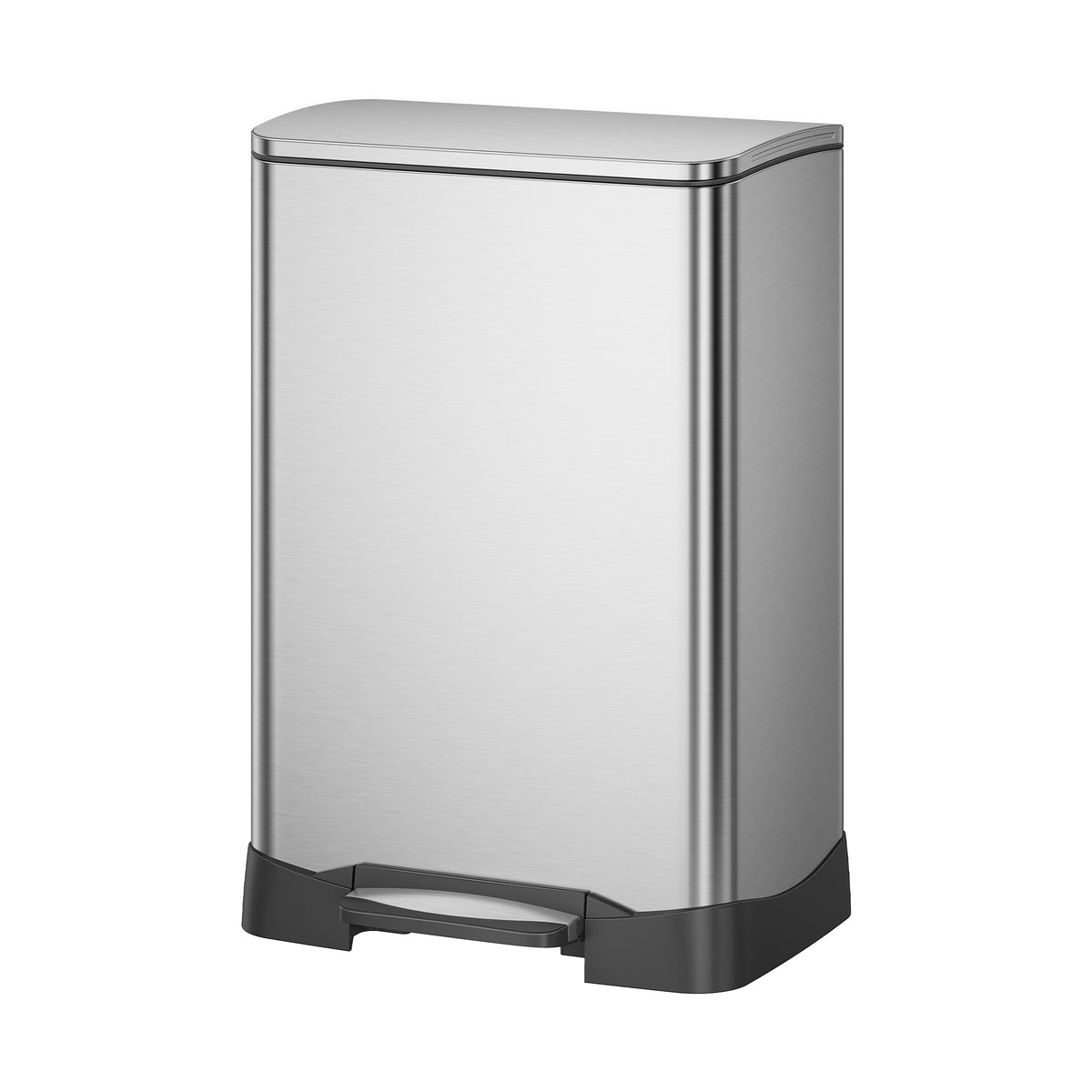 Neo-Cube Stainless Steel Step Trash Can