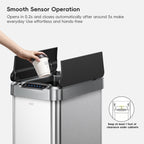 Phantom-T Sensor Can with Dual Wing Lid 50 L / 13.2 Gal