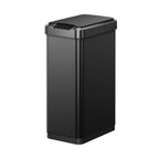Phantom-T Motion Sensor Trash Can with Dual Wing Lid, 50 L / 13.2 Gal, Stainless Steel