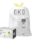 Code M -10.6 Gallon Easy-Dispense Roll Trash Bag - 60 Count