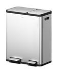 EcoCasa Step Recycling Can - Dual Compartment 30L+20L