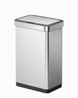 EKO EcoNova 50 Liter / 13 Gallon Motion Sensor Trash Can (Stainless Steel).