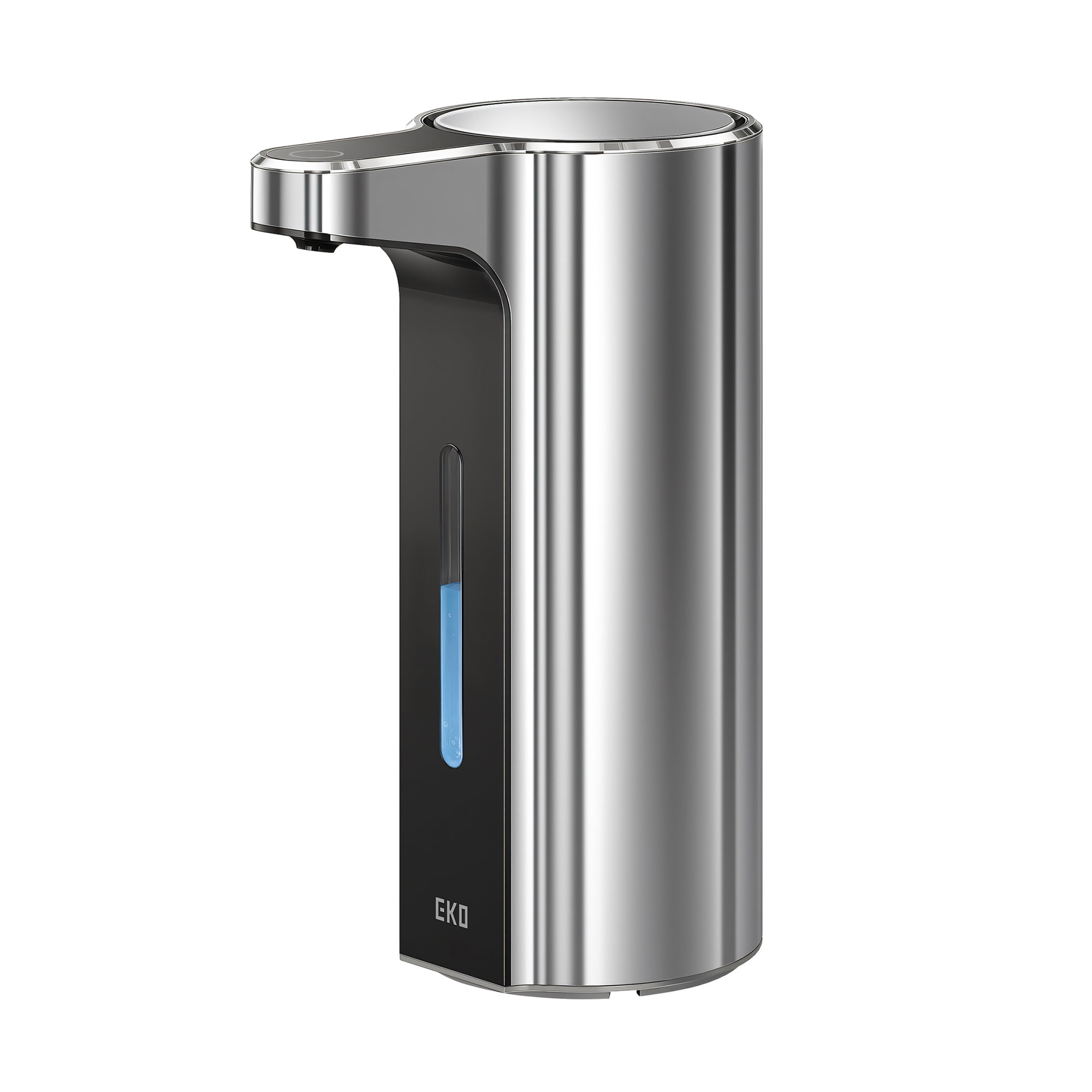 EKO Aroma Pro 13.5 fl oz Touchless Automatic Liquid Soap Dispenser-Chrome Metallic
