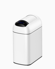 Astro  10L / 2.6 Gallon Slim Sensor Trash Can with Butterfly Lid-Matte White
