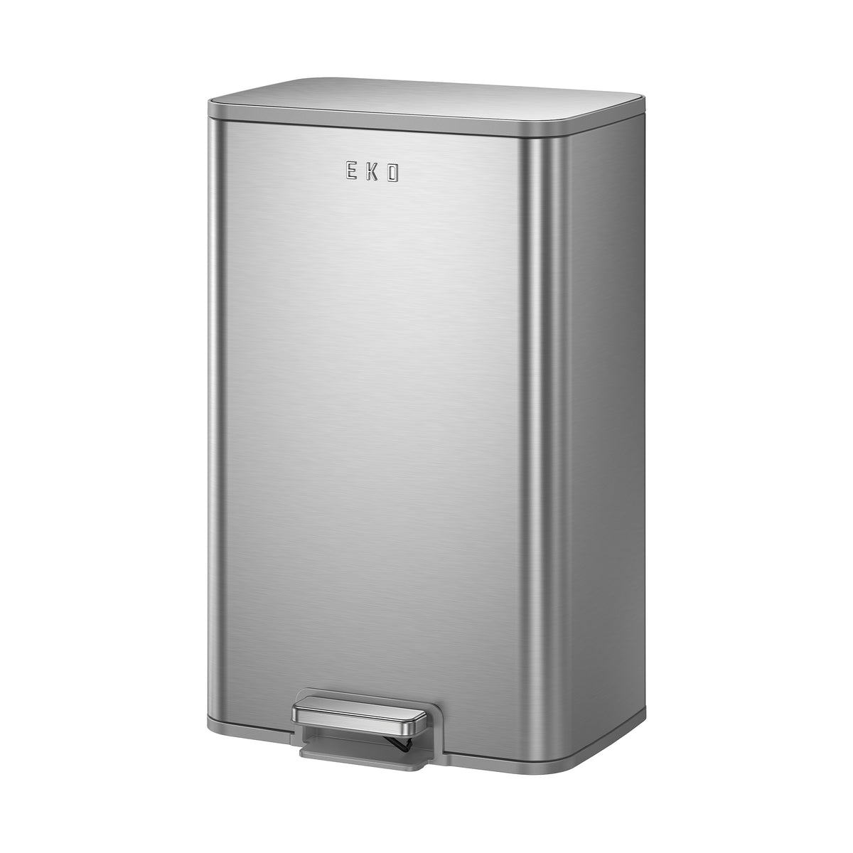 Marina Stainless Steel Step Trash Can 50 L / 13 Gal