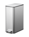 X-Wing 50L / 13.2 Gallon Slim Step Trash Can with Dual Wing Lid
