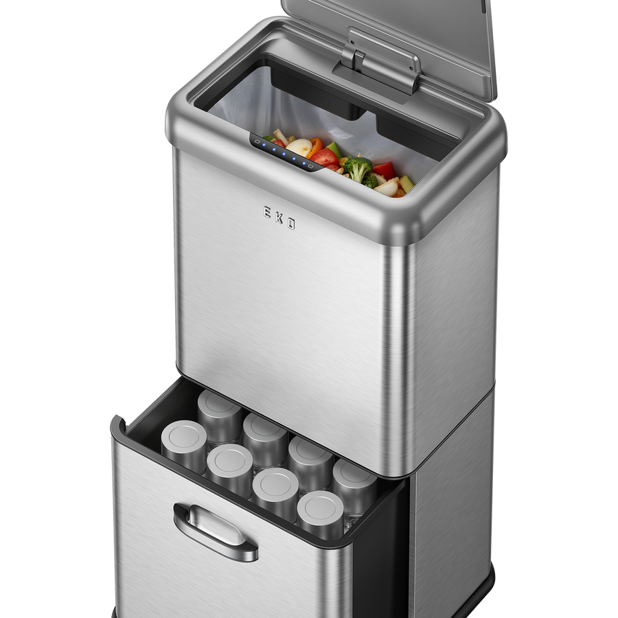 Vertical Dual Compartment Design