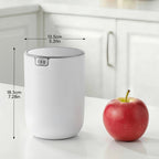 Fandy Table Bin with Swing Top Lid