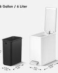 EcoCasa II Step Recycling Can with Liner
