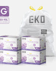 EKO Strong Trash Bags. Lavender Scent (50-90L).