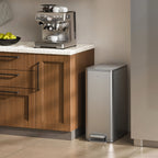 X-Wing Slim Step Trash Can with Dual Wing Lid 50 L / 13.2 Gal