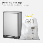 Neo-Cube Stainless Steel Step Trash Can