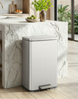 Madison Step Can with Liner Stainless Steel