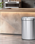 Urban Semi-Round Commercial Open Top Waste Bin