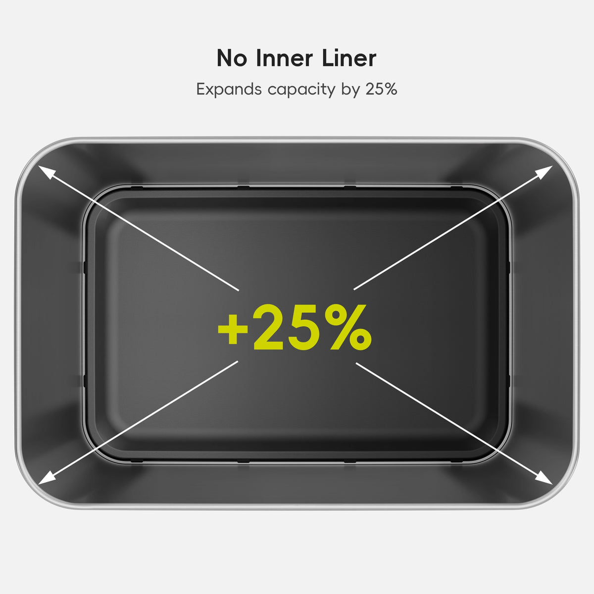 Nova Motion Sensor & Recycling Trash Can, Stainless Steel