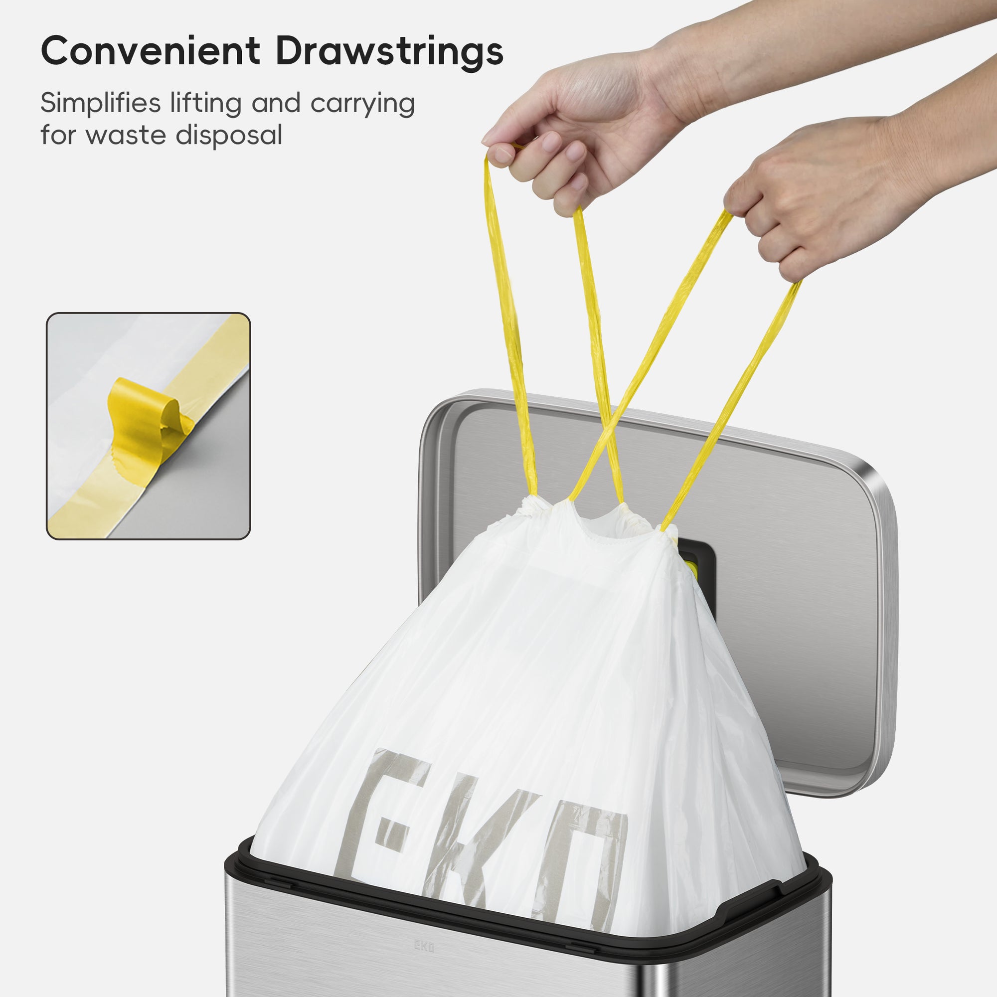 Easy-Dispense Roll Trash Bag Code A-Z / 1.6-21 Gal