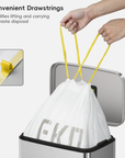 Code F - 13 Gallon  Easy-Dispense Roll Trash Bag - 240 Count