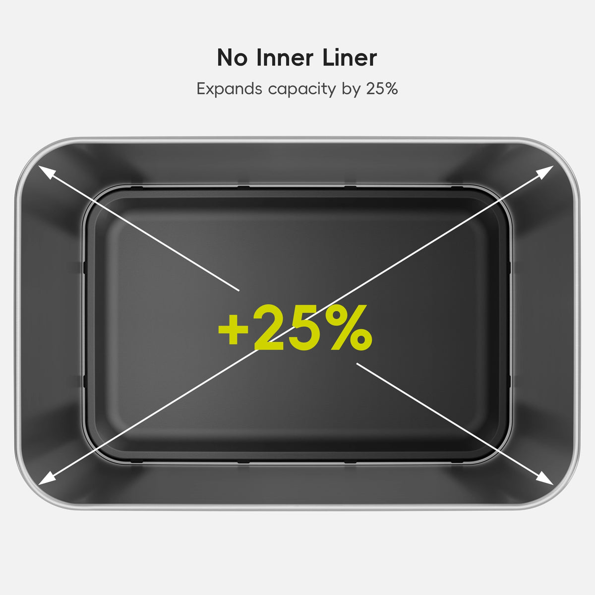Nova Stainless Steel Motion Sensor Trash Can