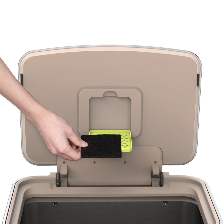 Built-In Deodorizer Compartment