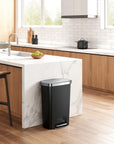 Hana Select Plastic Resin Step Trash Can 50 L / 13 Gal