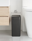 Brio Compact Design Motion Sensor Trash Can 10 L / 2.6 Gal