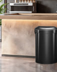 Urban Semi-Round Commercial Open Top Waste Bin