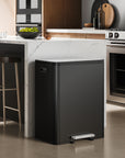 EcoCasa II Step Recycling Can with Liner
