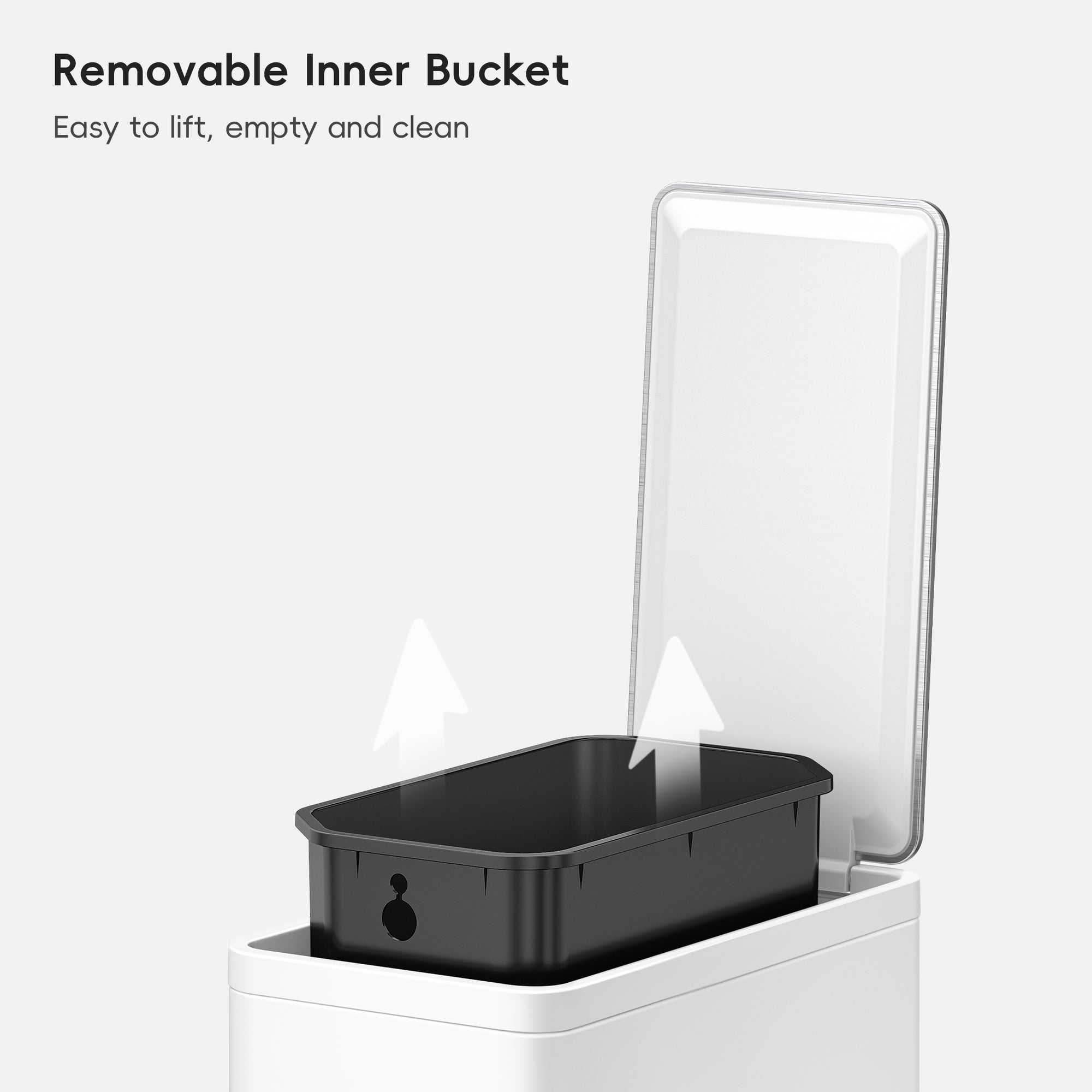 EcoCasa II Step Recycling Can with Liner