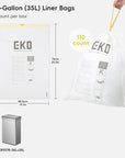 Easy-Dispense Roll Trash Bag Code A-Z / 1.6-21 Gal