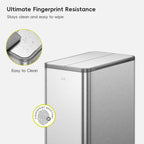 X-Wing Slim Step Trash Can with Dual Wing Lid 50 L / 13.2 Gal