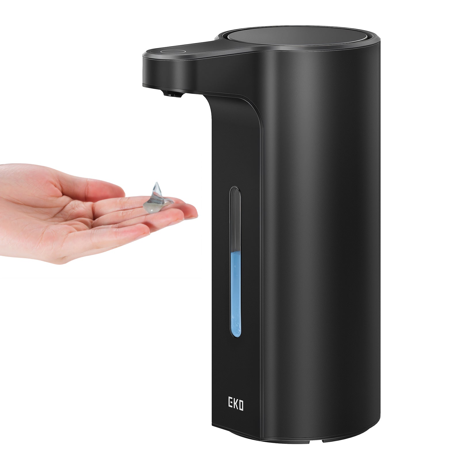 EKO Aroma Pro 13.5 fl oz Touchless Automatic Liquid Soap Dispenser-Matte Black