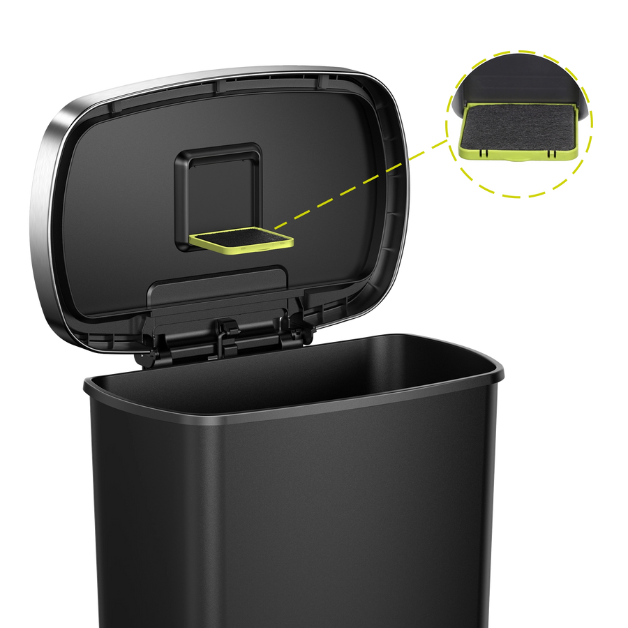 Built-In Deodorizer Compartment